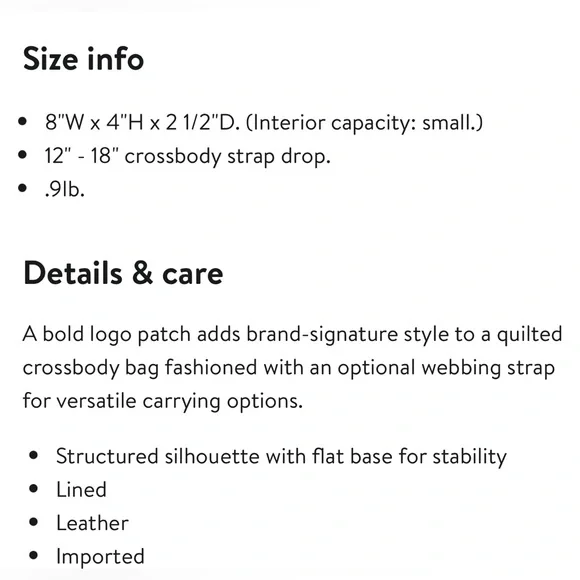 ❌SOLD❤️Tory Burch NWT Miller Quilted Patent Leather Crossbody Bag - Picture 5 of 5